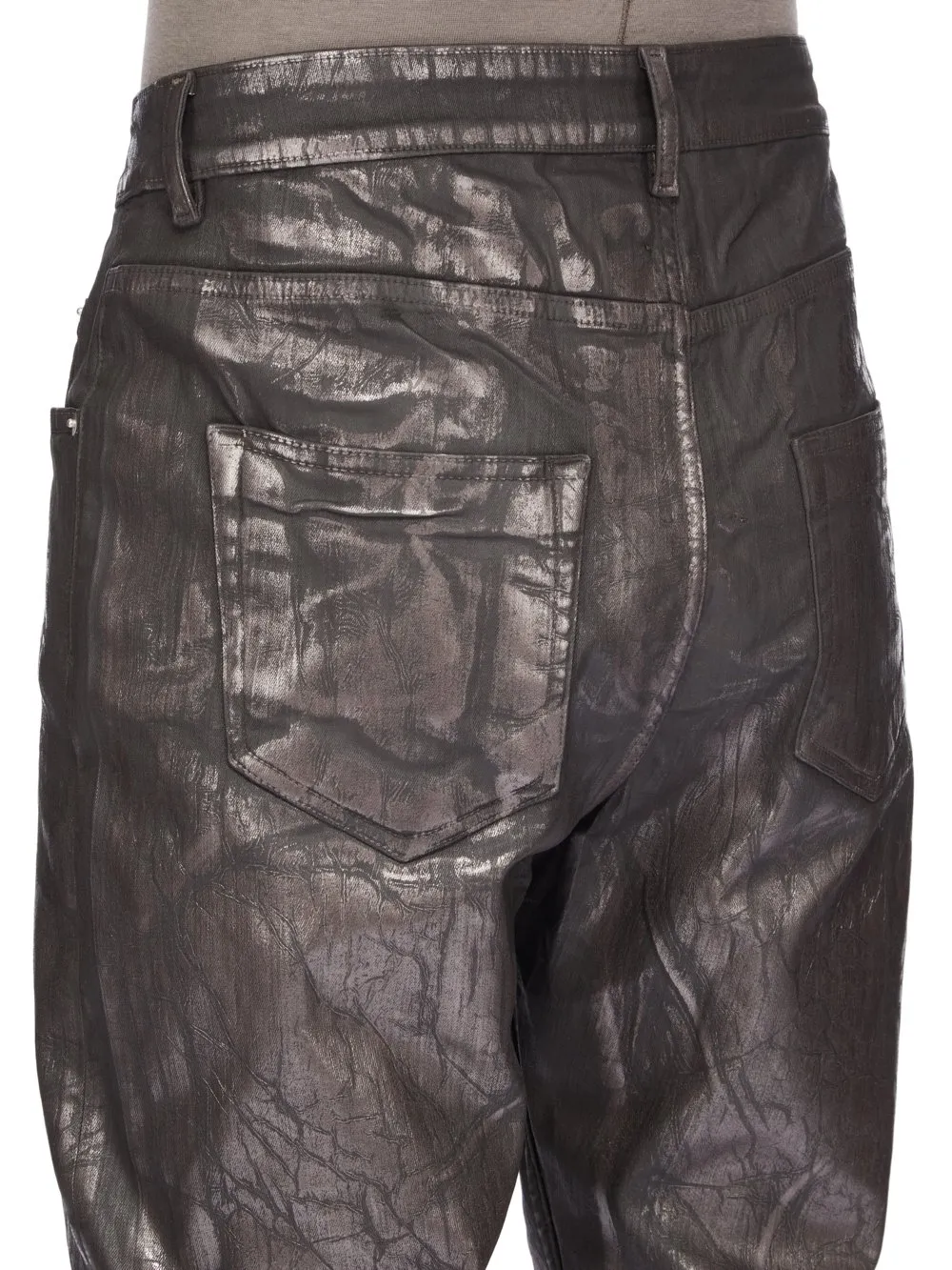 Drkshdw Concordians Detroit Cut In In Bronze Megacrust Stretch Denim