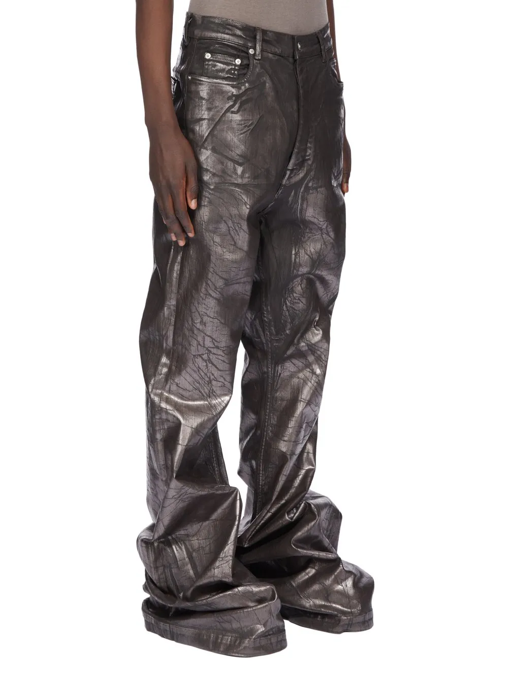 Drkshdw Concordians Bolan Bootcut In Bronze Megacrust Stretch Denim