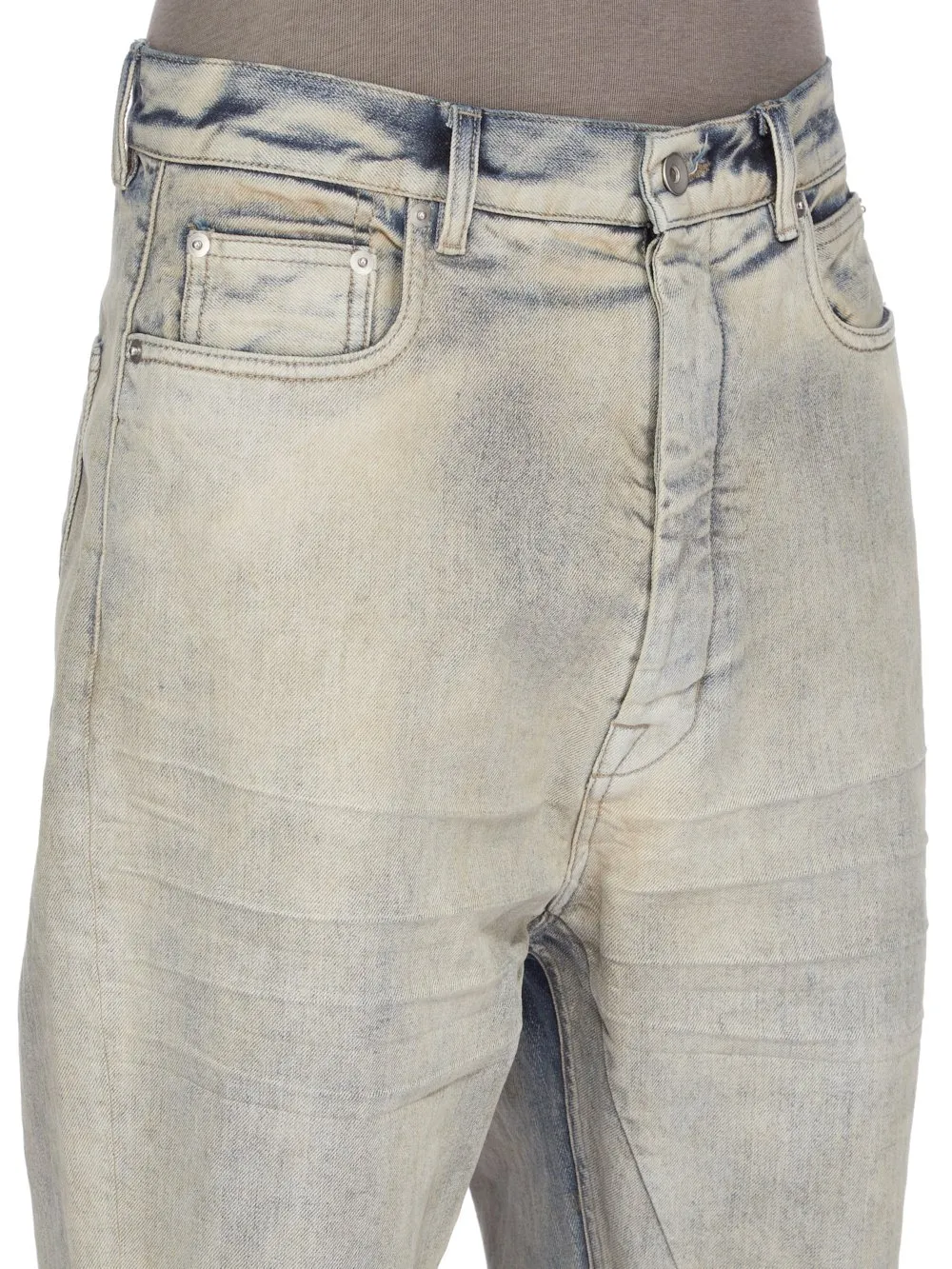 Drkshdw Concordians Bolan Bootcut In 13Oz Mineral Pearl Denim