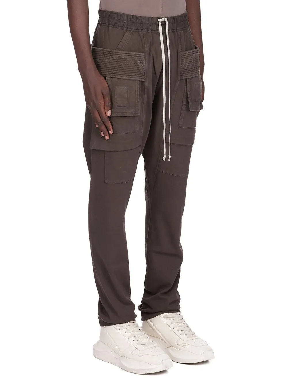 Drkshdw Concordians Creatch Cargo Drawstring In Darkdust Compact Heavy Jersey