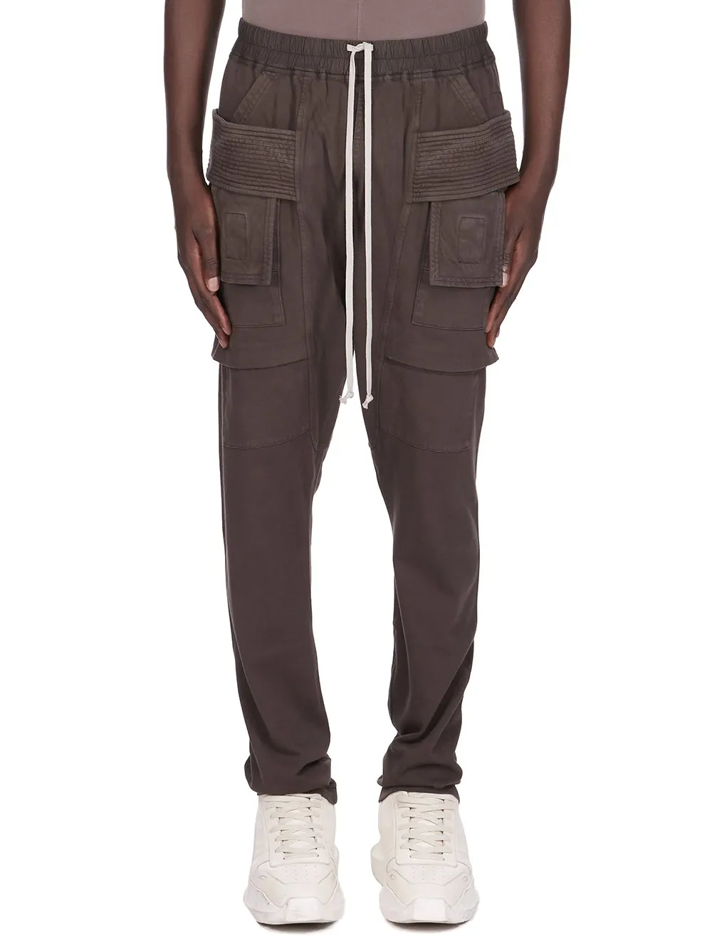 Drkshdw Concordians Creatch Cargo Drawstring In Darkdust Compact Heavy Jersey