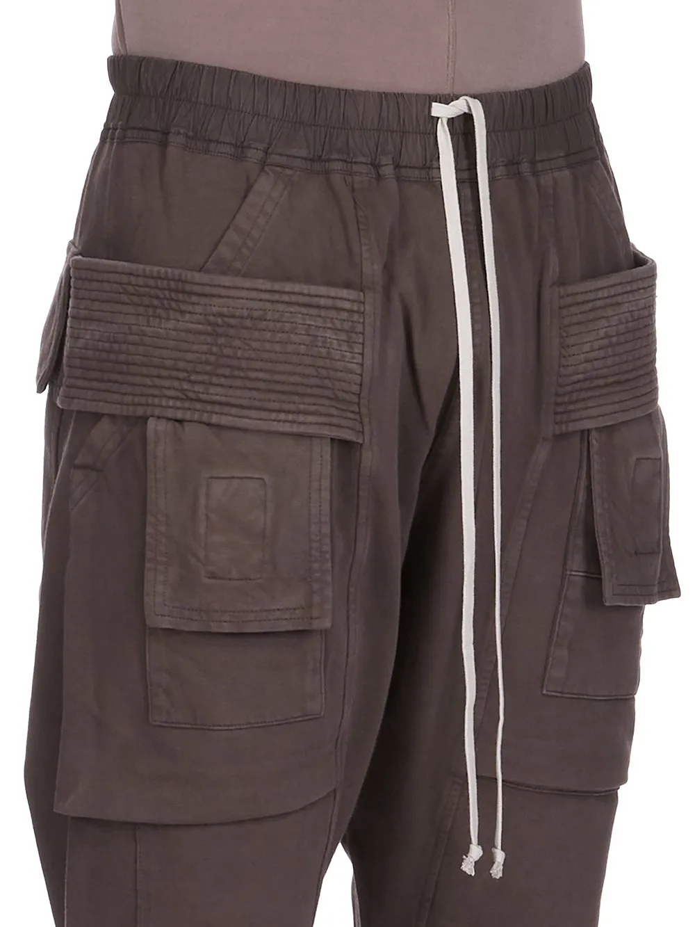 Drkshdw Concordians Creatch Cargo Drawstring In Darkdust Compact Heavy Jersey