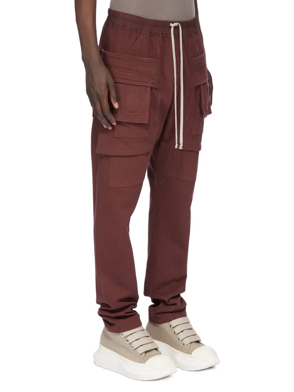 Drkshdw Concordians Creatch Cargo Drawstring In Scab Compact Heavy Jersey