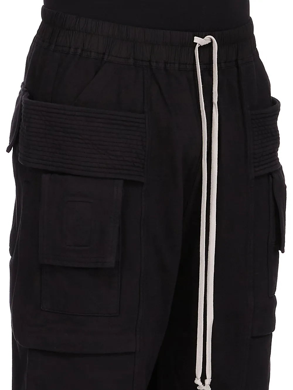 Drkshdw Concordians Creatch Cargo Pods In Black Compact Heavy Jersey