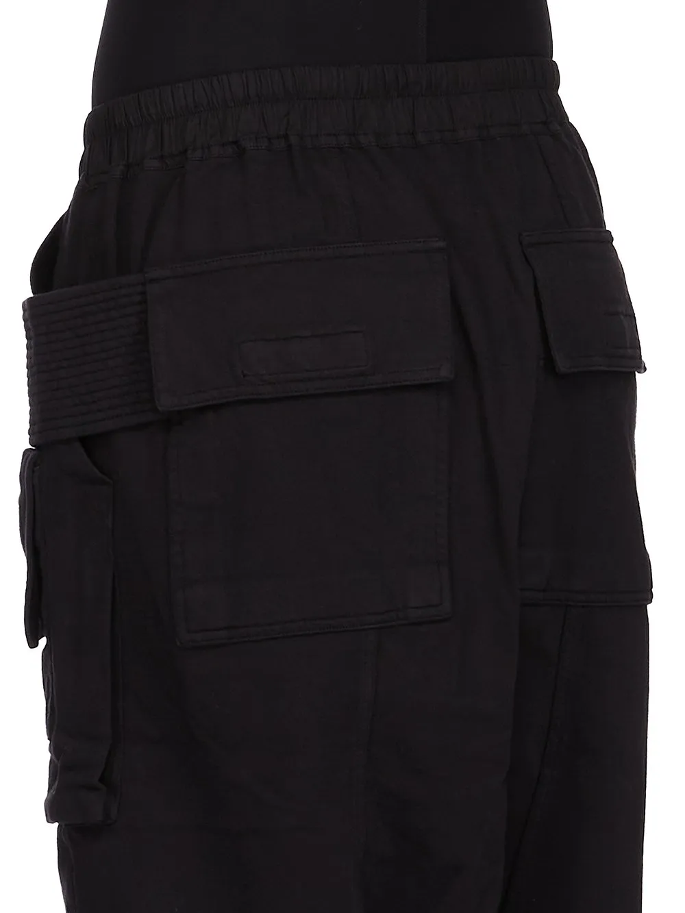 Drkshdw Concordians Creatch Cargo Pods In Black Compact Heavy Jersey