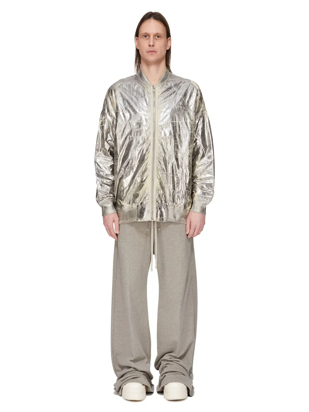 Drkshdw Concordians Geth Belas In Melange Grey Felpa Jersey