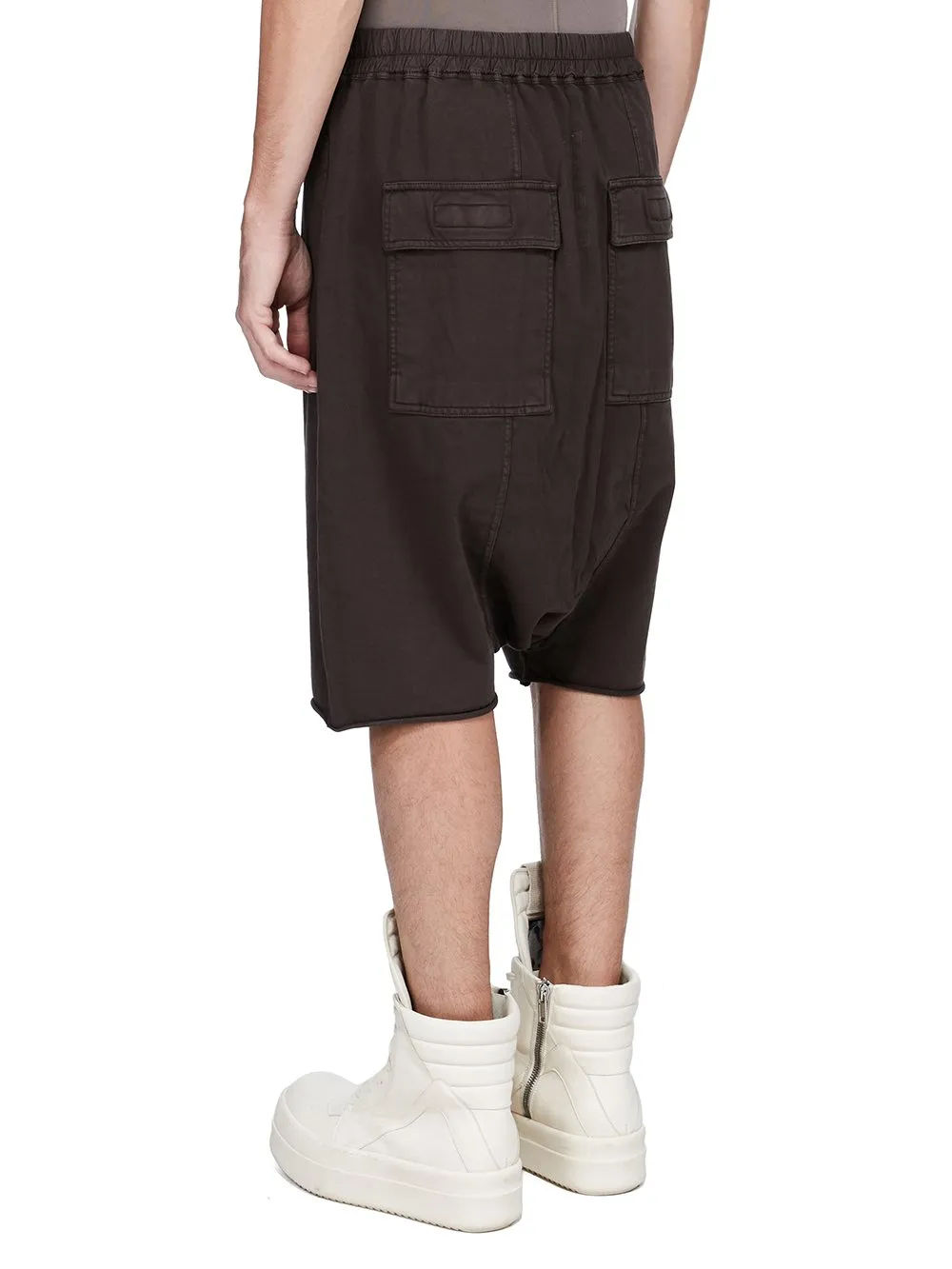 Drkshdw Concordians Drawstring Pods In Darkdust Compact Heavy Jersey
