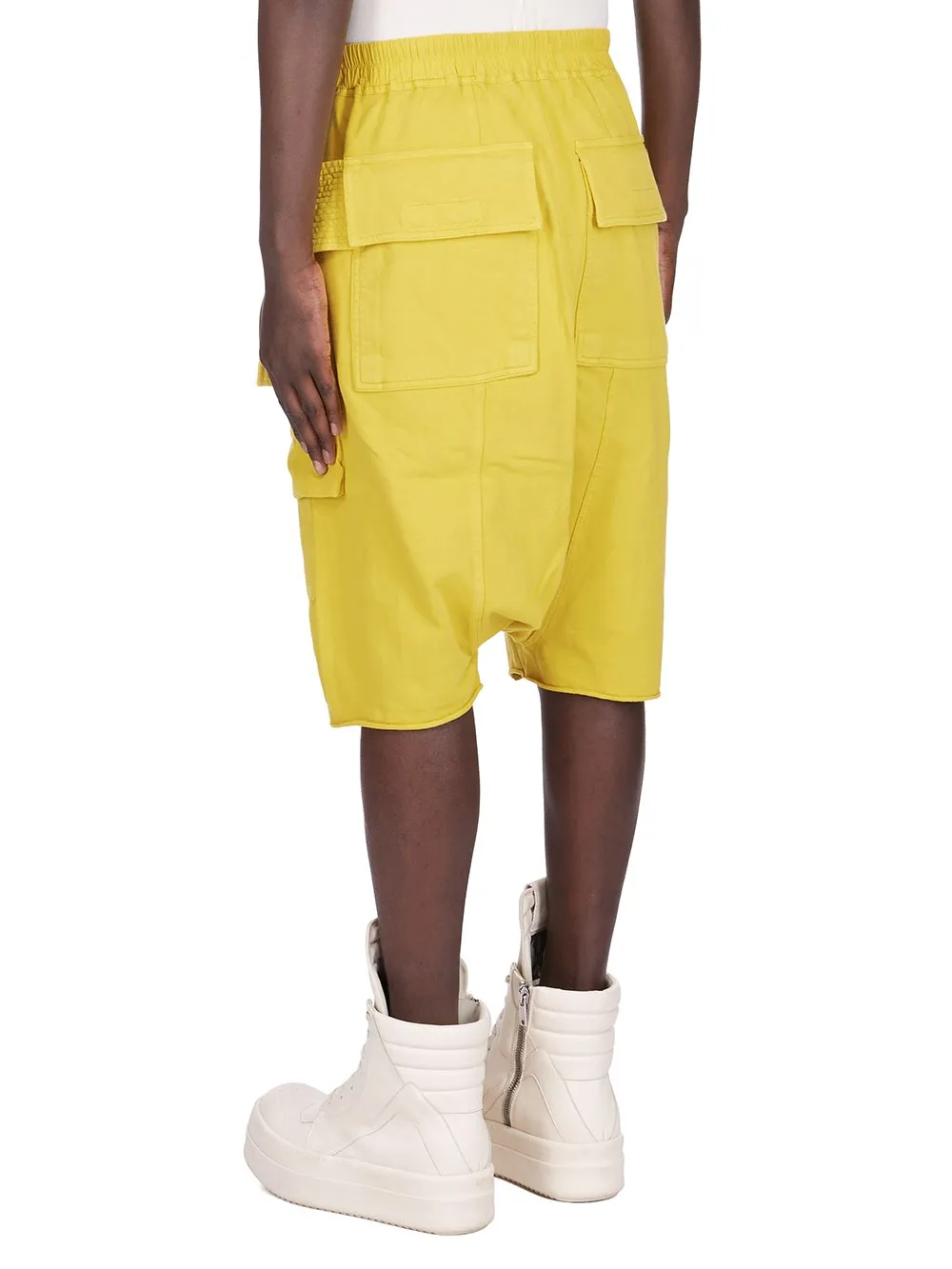 Drkshdw Concordians Creatch Cargo Pods In Lemon Compact Heavy Jersey