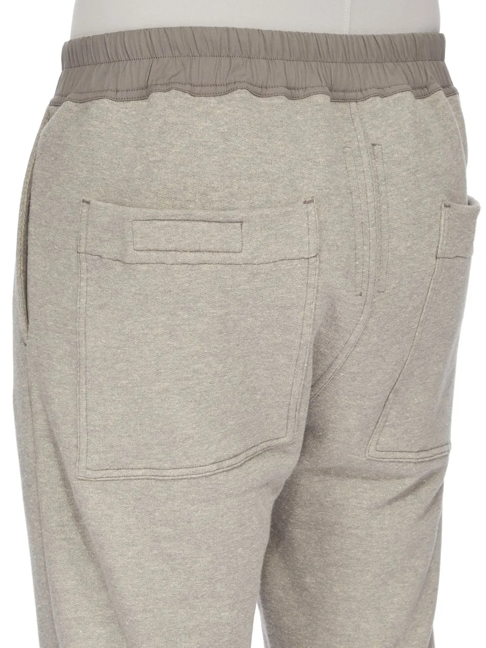 Drkshdw Concordians Berlin Drawstring In Melange Grey Felpa Jersey