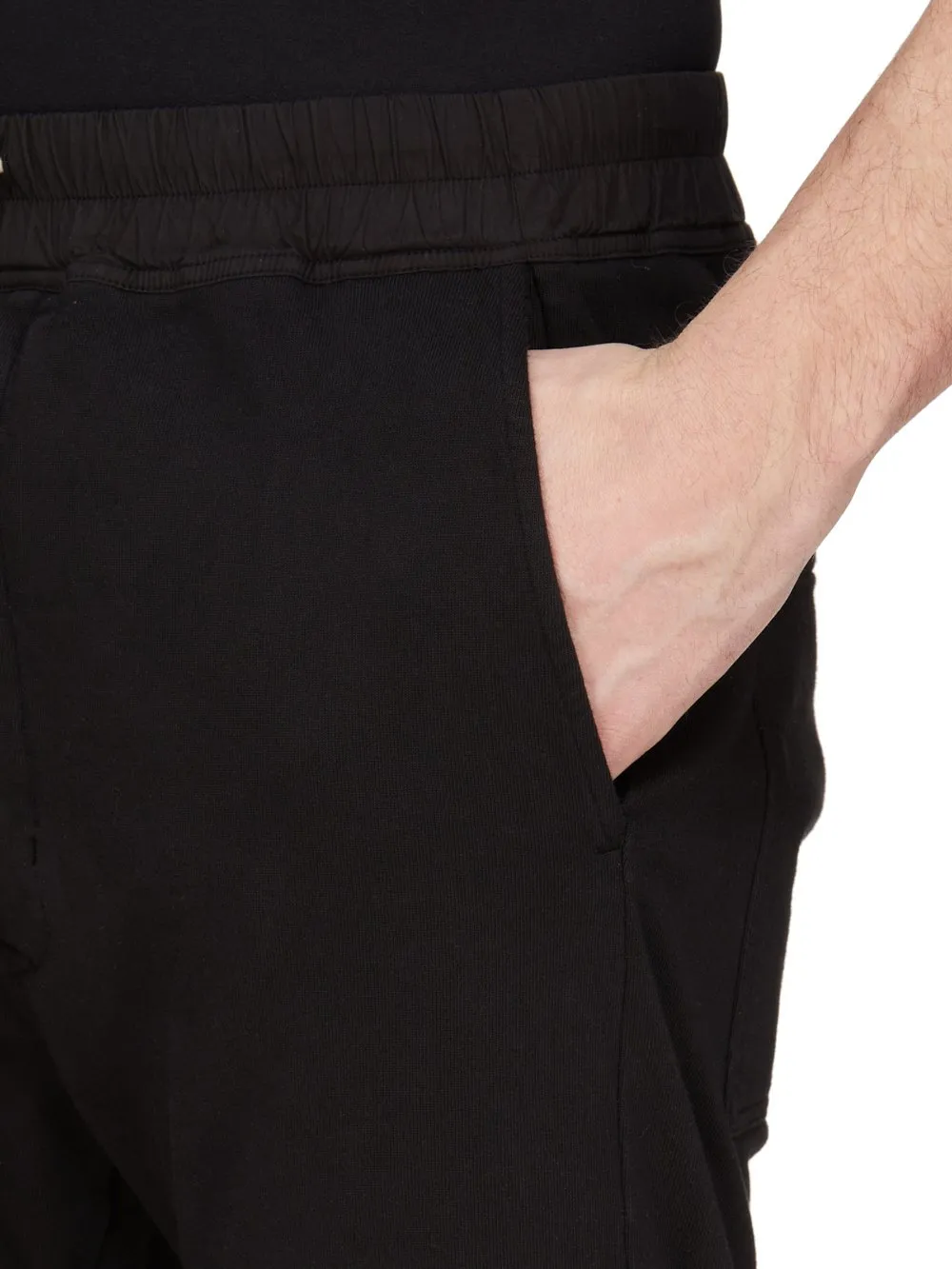 Drkshdw Concordians Berlin Drawstring In Black Compact Heavy Jersey