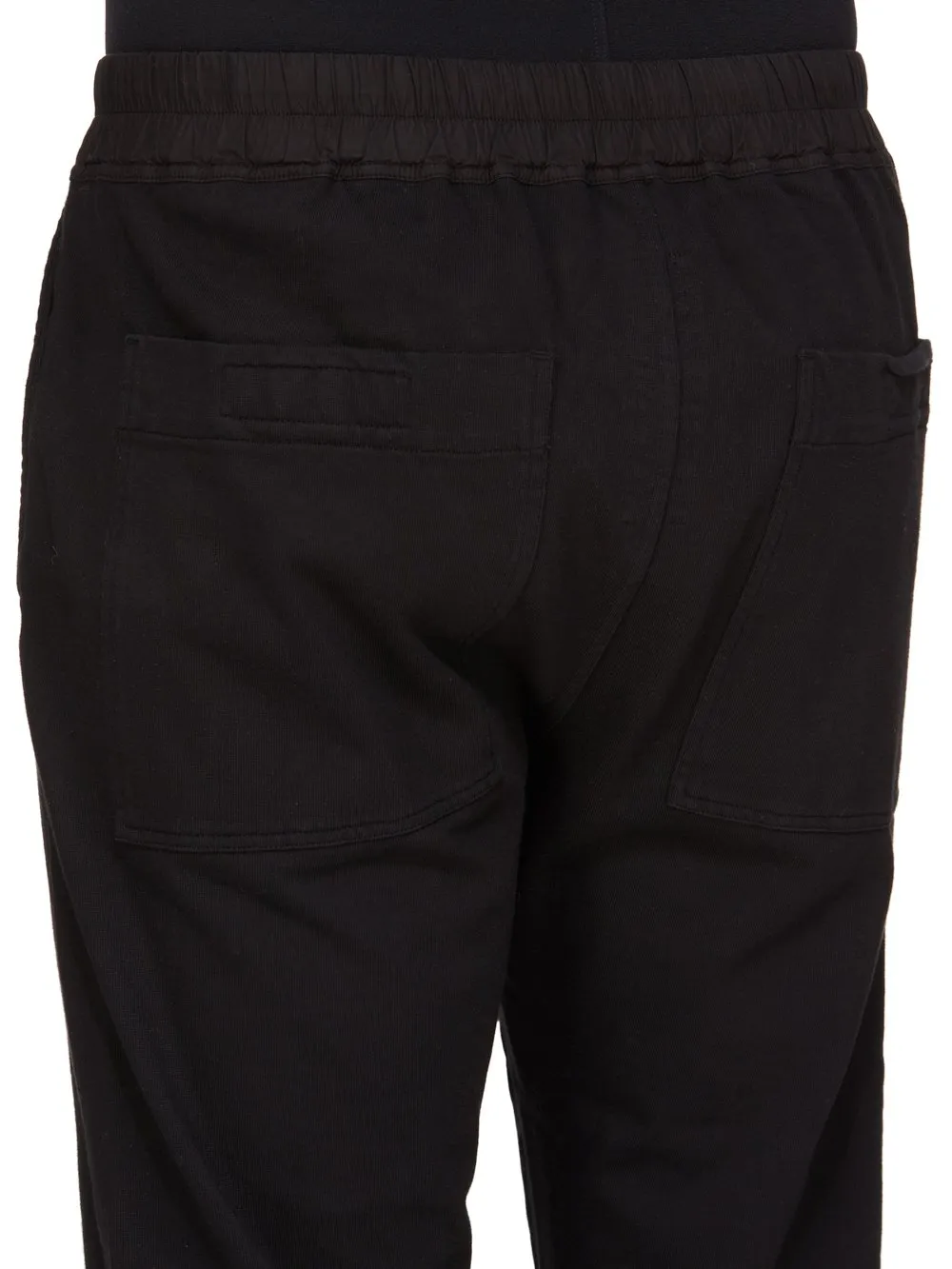Drkshdw Concordians Berlin Drawstring In Black Compact Heavy Jersey