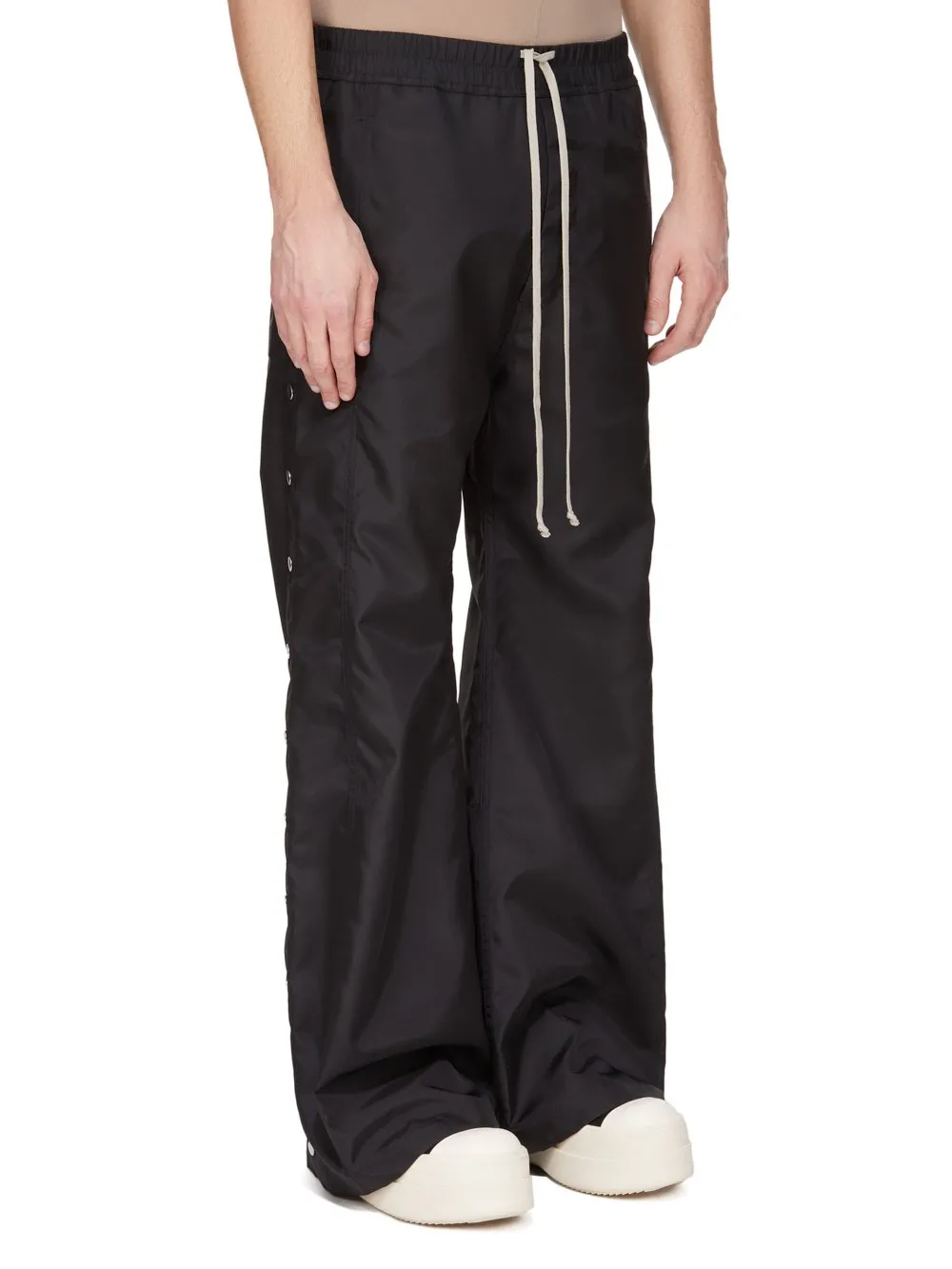 Drkshdw Concordians Pusher Pants In Black Nylon Canvas