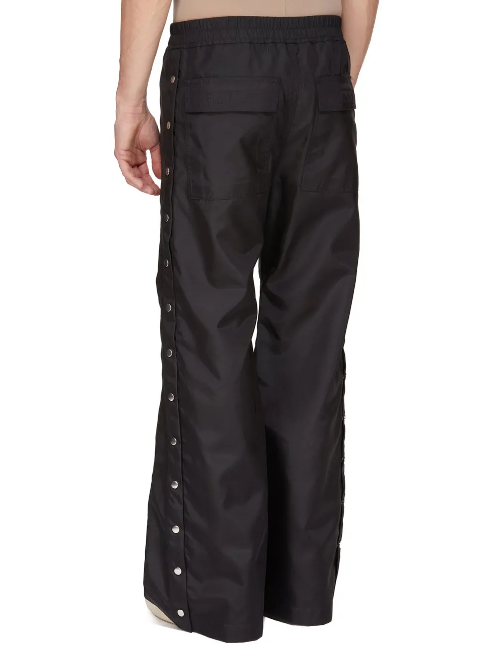 Drkshdw Concordians Pusher Pants In Black Nylon Canvas