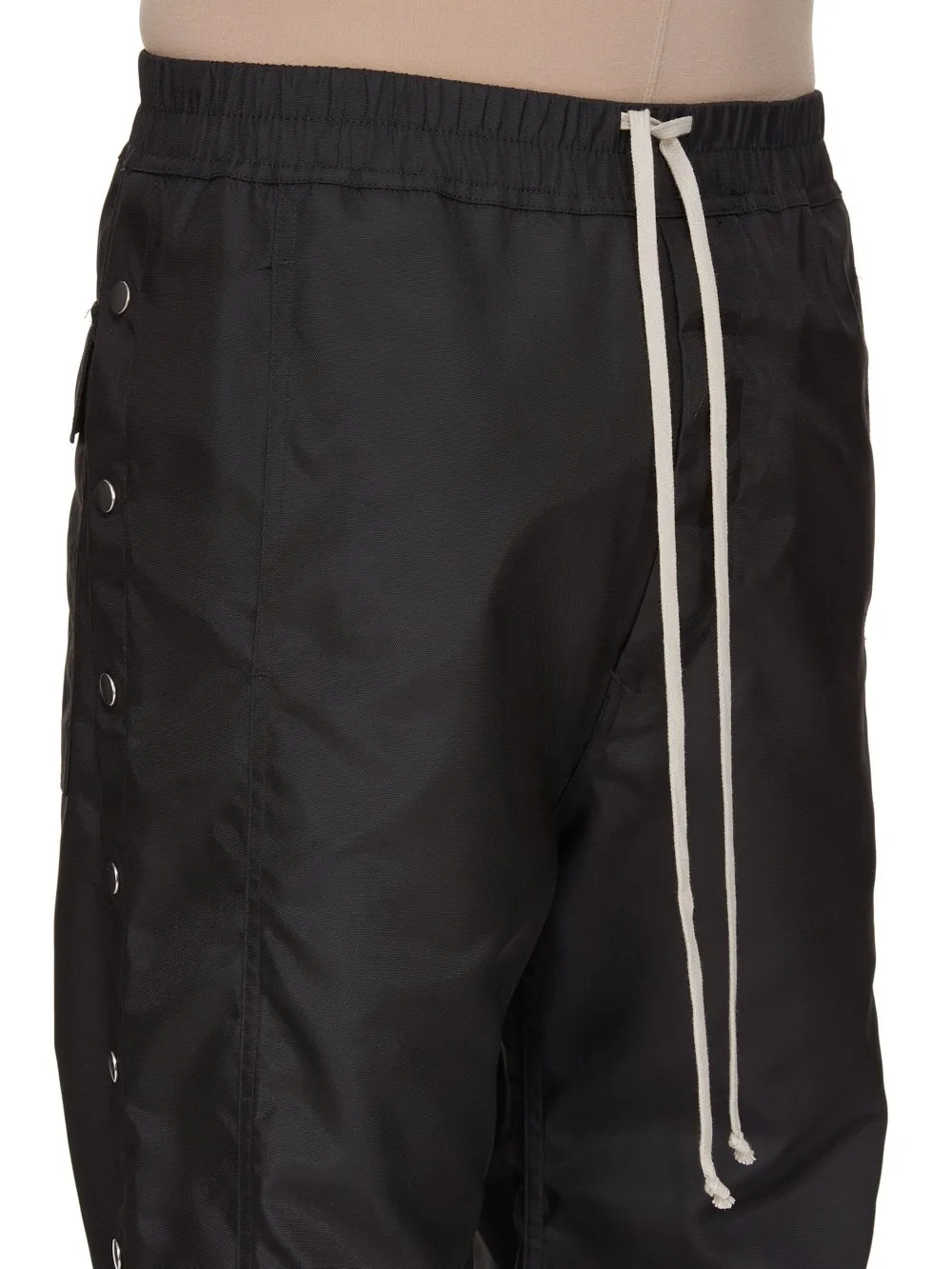 Drkshdw Concordians Pusher Pants In Black Nylon Canvas