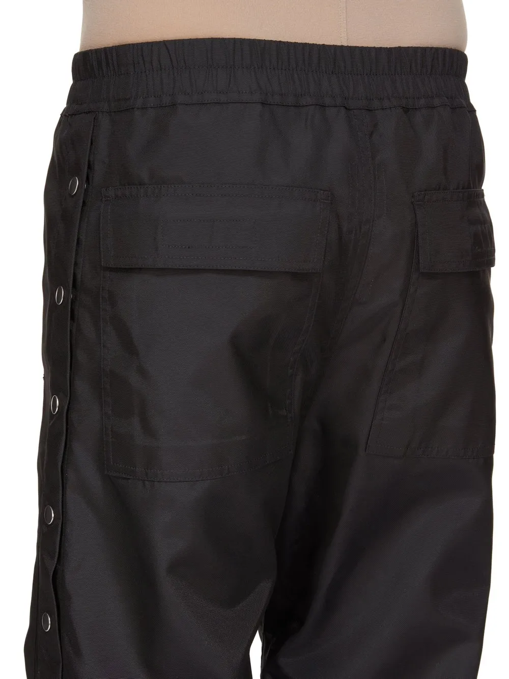 Drkshdw Concordians Pusher Pants In Black Nylon Canvas