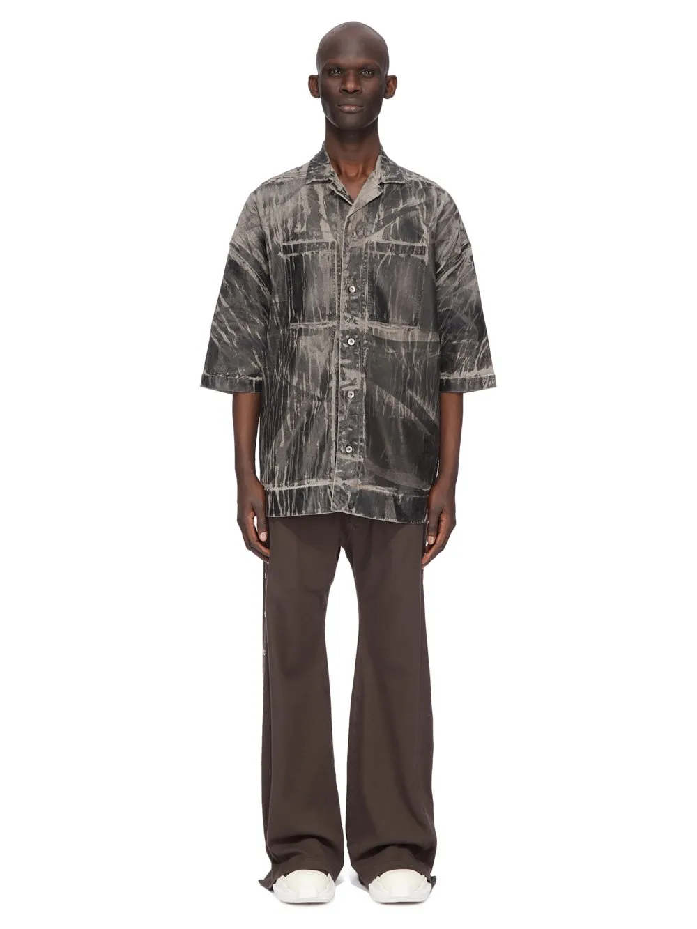 Drkshdw Concordians Pusher Pants In Drkdust Double Brushed Jersey