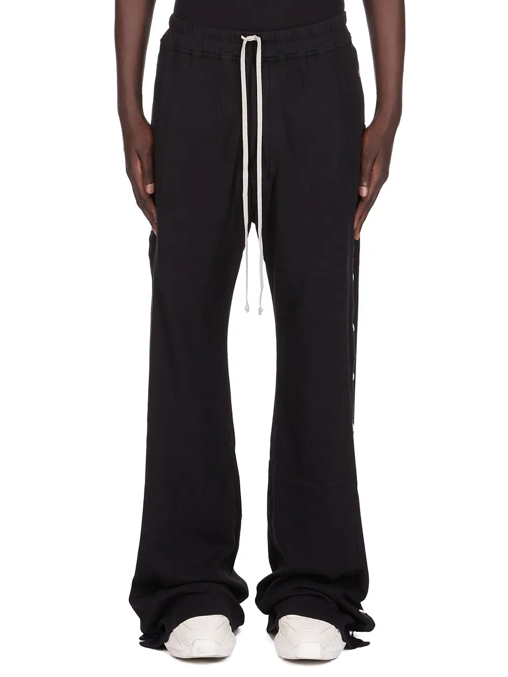Drkshdw Concordians Pusher Pants In Black Double Brushed Jersey
