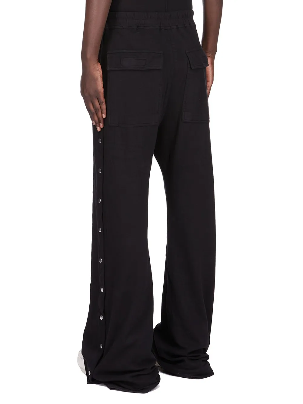 Drkshdw Concordians Pusher Pants In Black Double Brushed Jersey