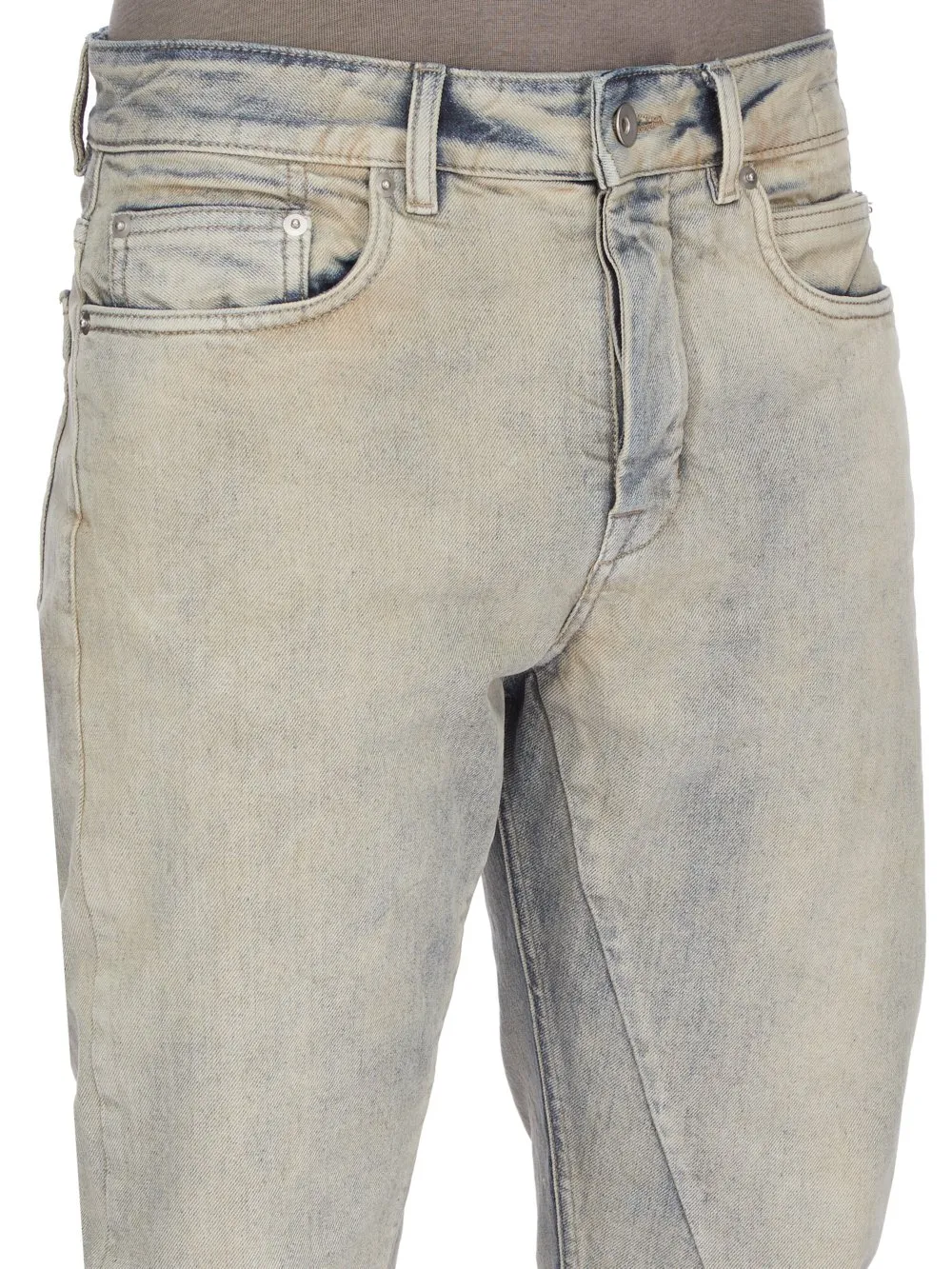 Drkshdw Concordians Fog Cut In 13Oz Mineral Pearl Denim