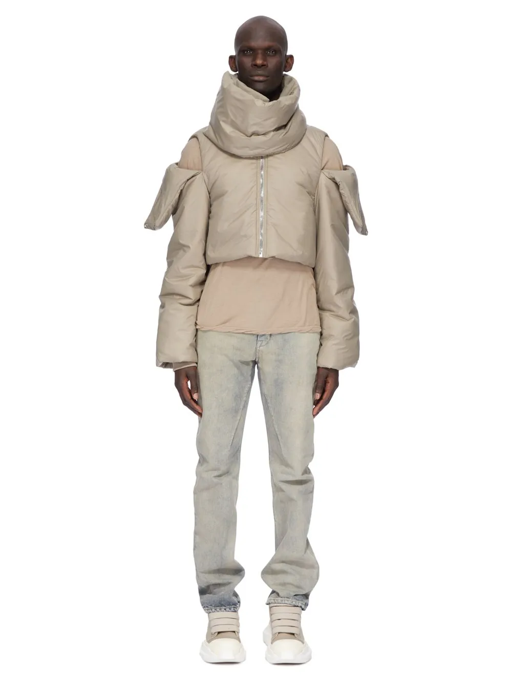 Drkshdw Concordians Fog Cut In 13Oz Mineral Pearl Denim