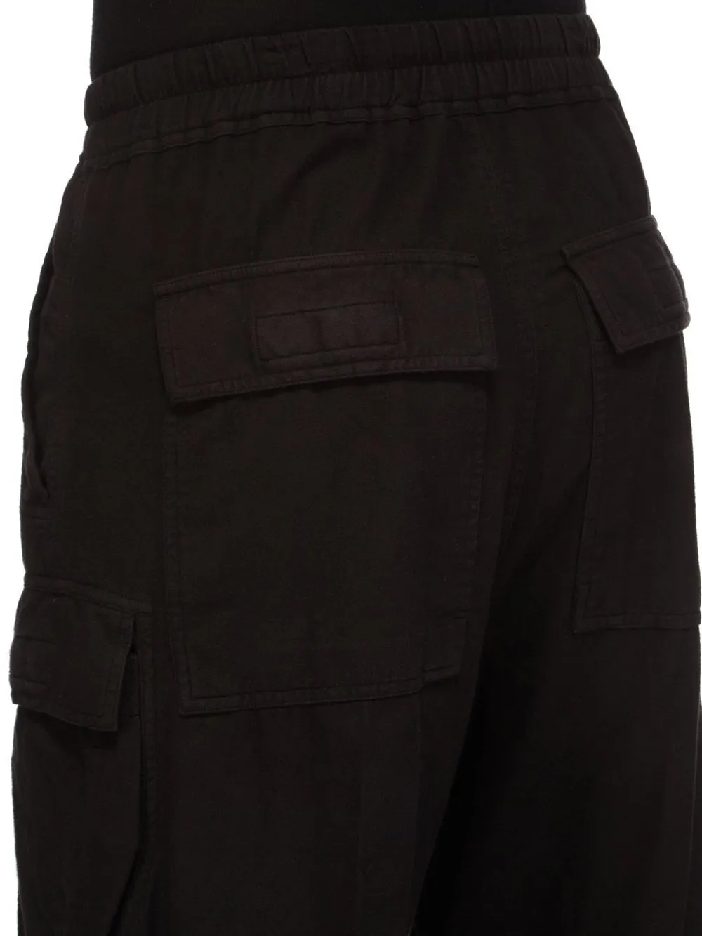 Drkshdw Concordians Double Cargo Jumbo Belas In Black Light Flannel