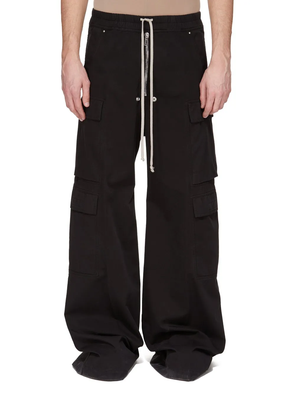 Drkshdw Concordians Double Cargo Jumbo Belas In Black