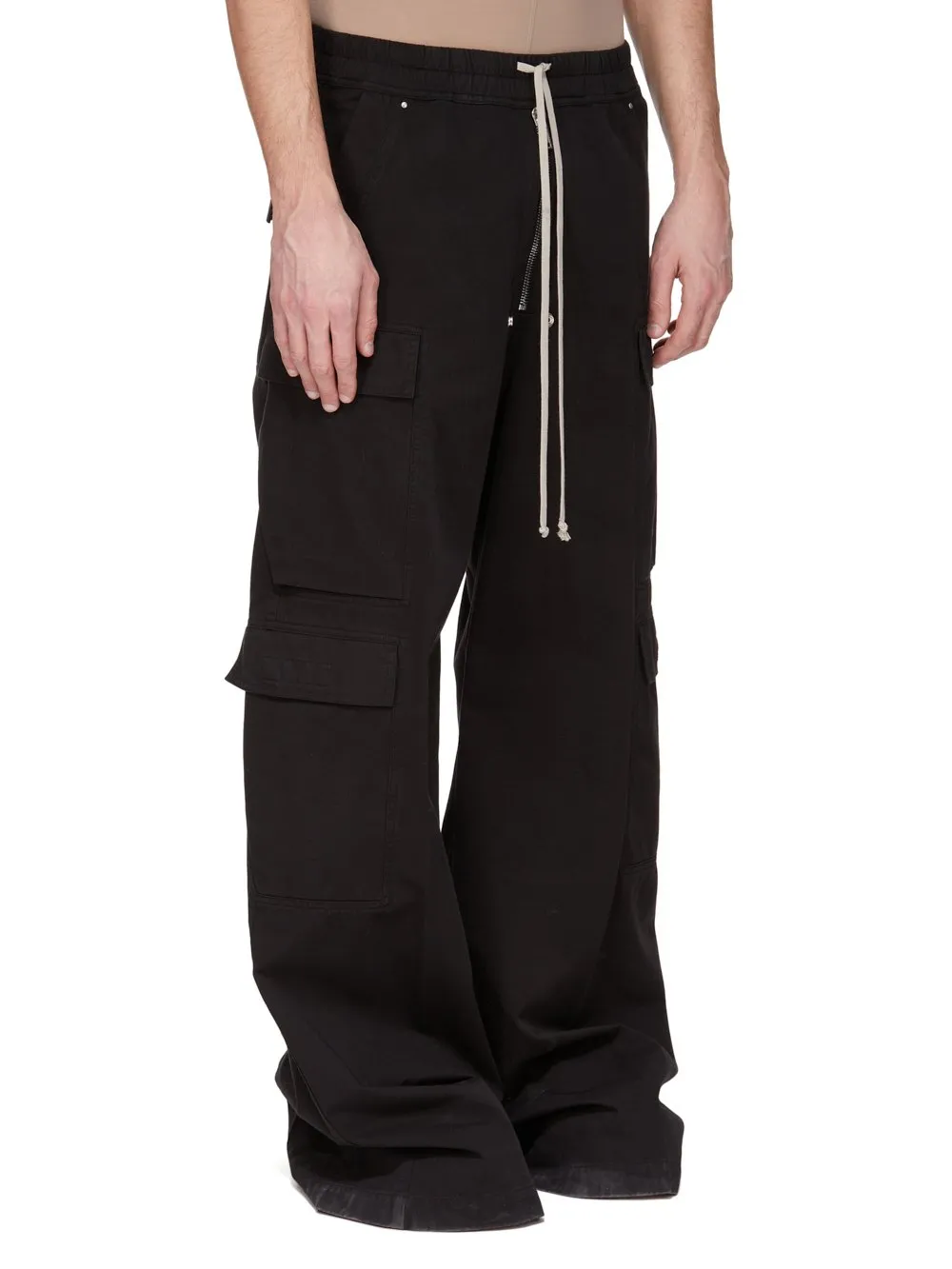 Drkshdw Concordians Double Cargo Jumbo Belas In Black
