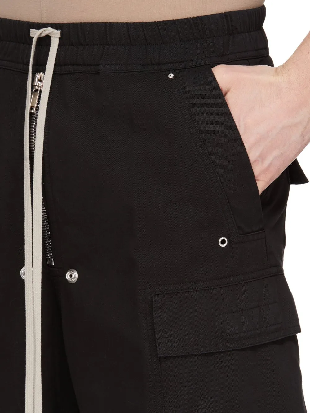 Drkshdw Concordians Double Cargo Jumbo Belas In Black