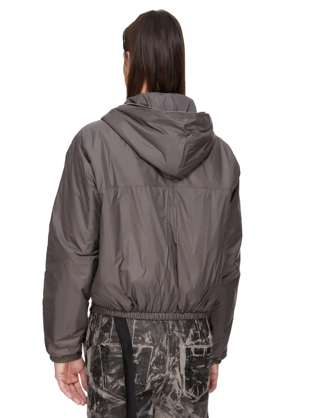 Drkshdw Concordians Sealed Windbreaker In Bronze Recycled Nylon.