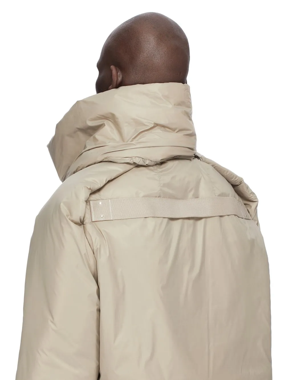 Drkshdw Concordians Convertible Jkt Cropped In Dirty Pearl Recycled Nylon