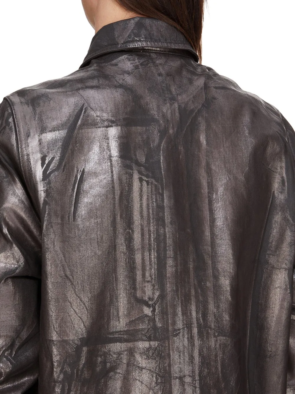 Drkshdw Concordians Concealed Zipfront Jkt 13Oz Bronze Megacrust Denim