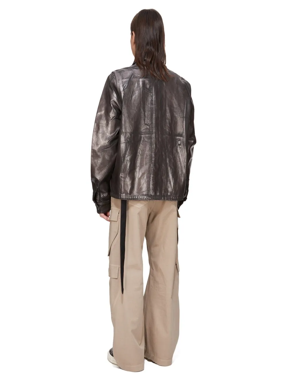 Drkshdw Concordians Concealed Zipfront Jkt 13Oz Bronze Megacrust Denim