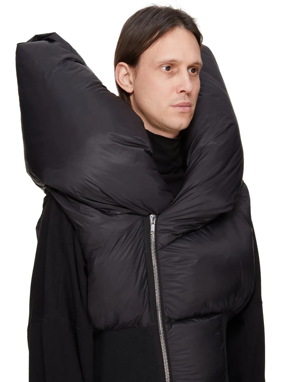Drkshdw Concordians Anubis Vest In Black Recycled Nylon