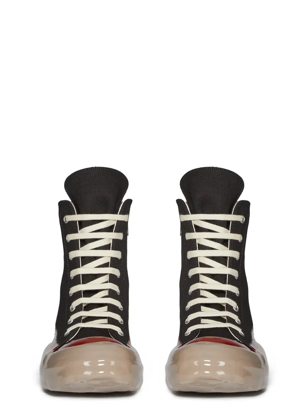 Drkshdw Concordians Sneaks In Black/Red/Drk Beige 13Oz Overdyed Denim