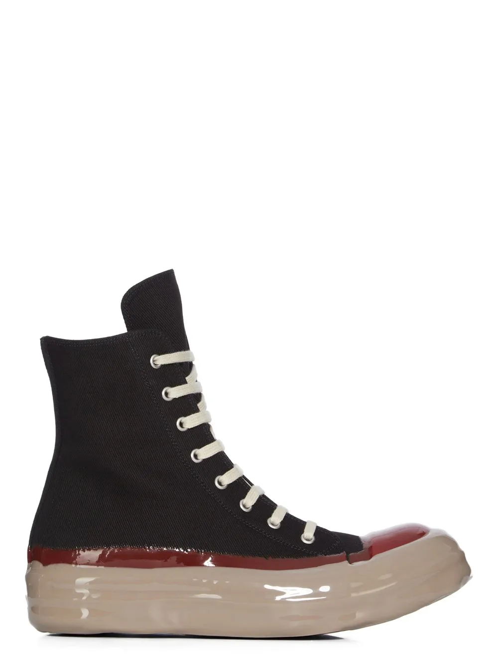 Drkshdw Concordians Sneaks In Black/Red/Drk Beige 13Oz Overdyed Denim