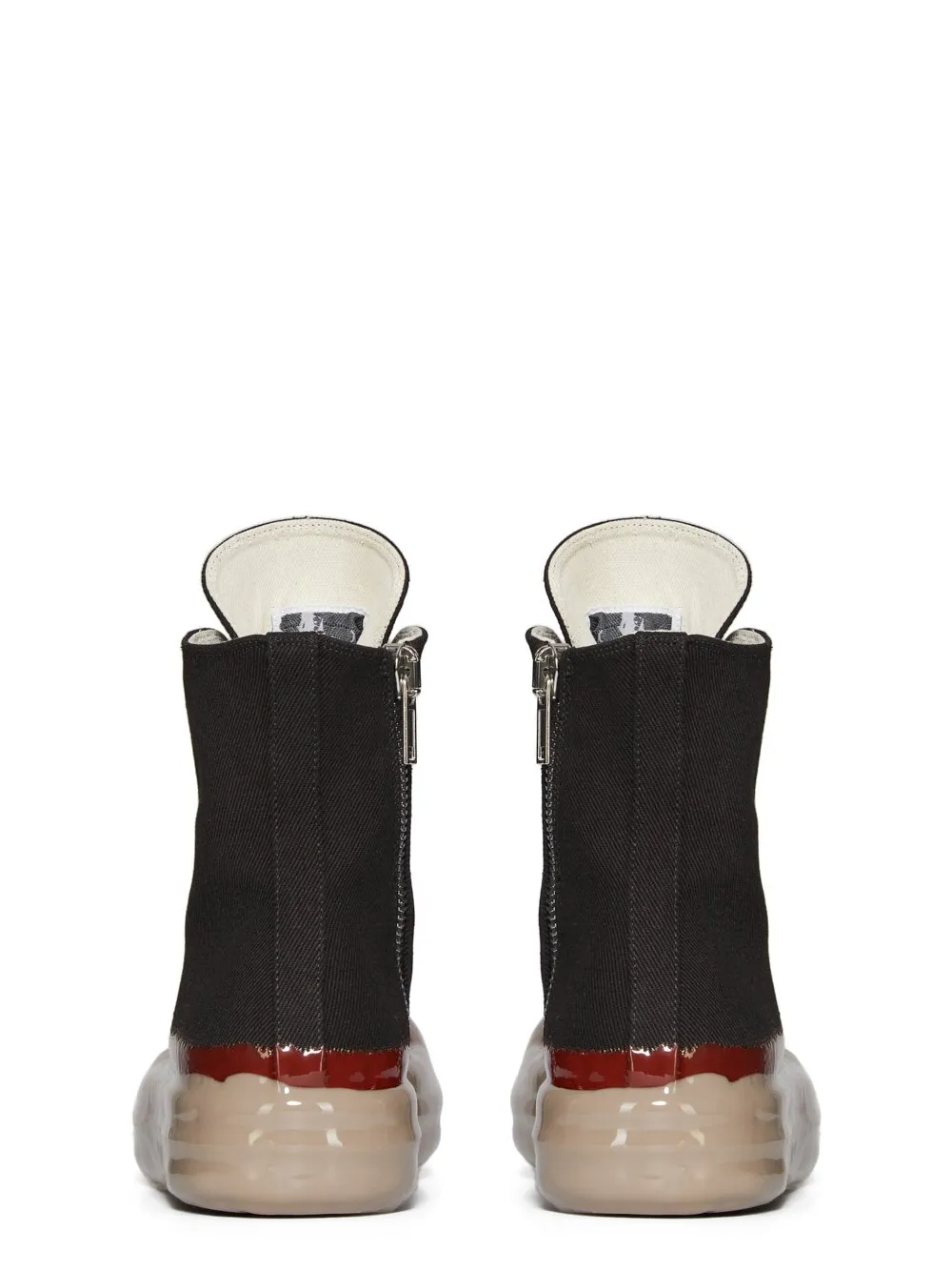 Drkshdw Concordians Sneaks In Black/Red/Drk Beige 13Oz Overdyed Denim