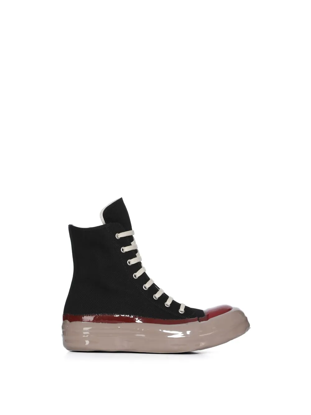 Drkshdw Concordians Sneaks In Black/Red/Drk Beige 13Oz Overdyed Denim
