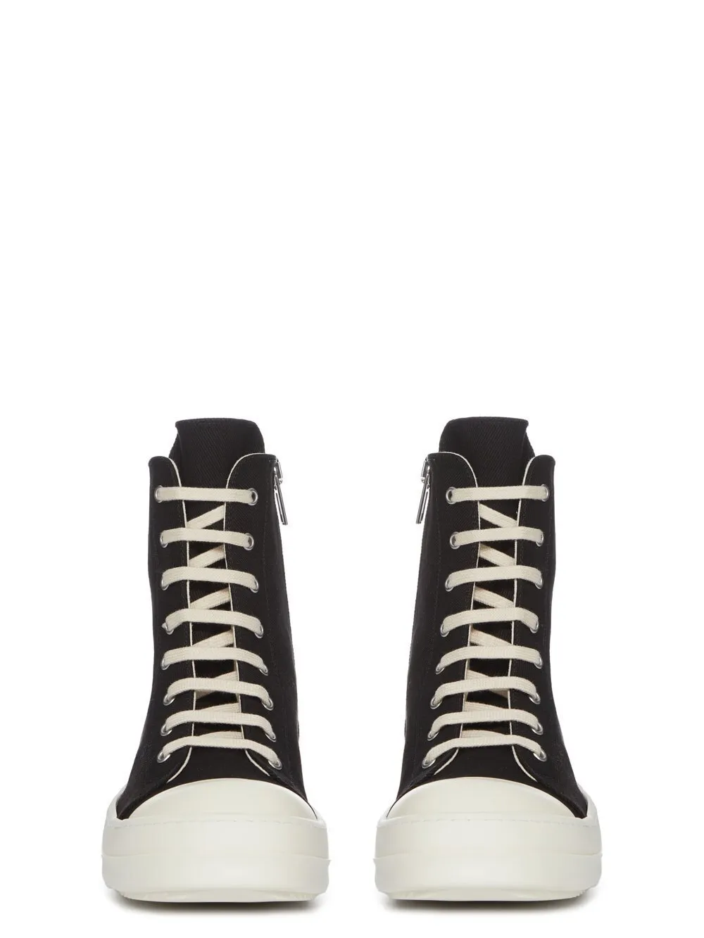 Drkshdw Concordians Sneaks In Black/Milk/Milk 13Oz Overdyed Denim