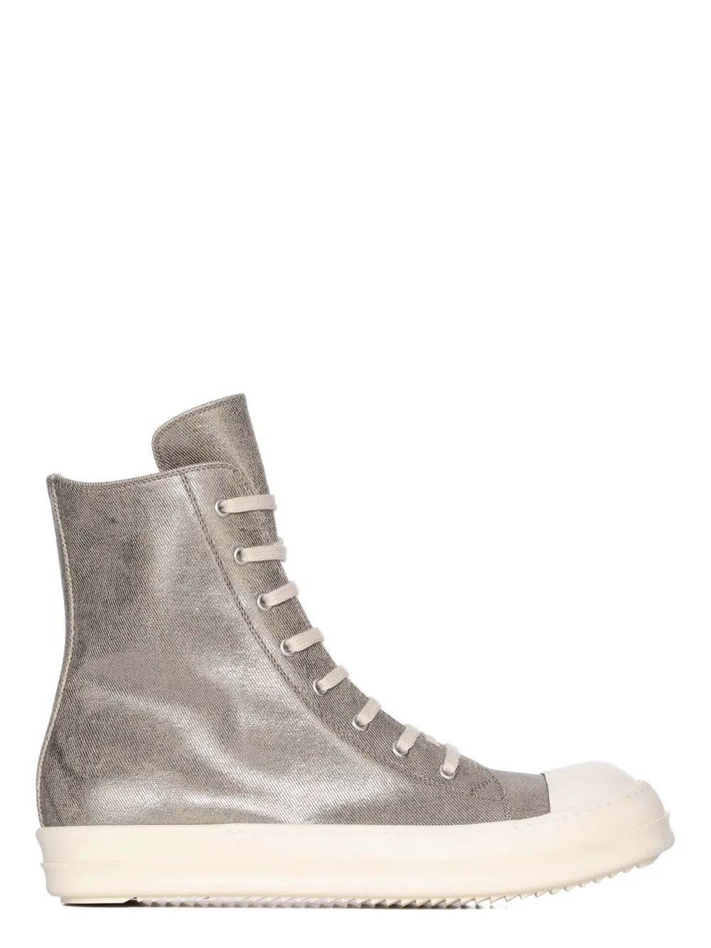 Drkshdw Concordians Sneaks In Palladium/Milk/Milk 13Oz Foil Denim