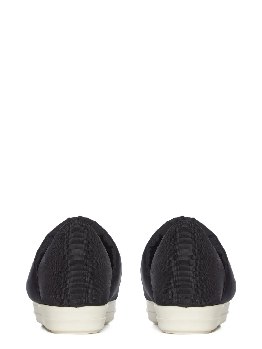 Drkshdw Concordians Puffer Slip On In Black/Milk Nylon Canvas
