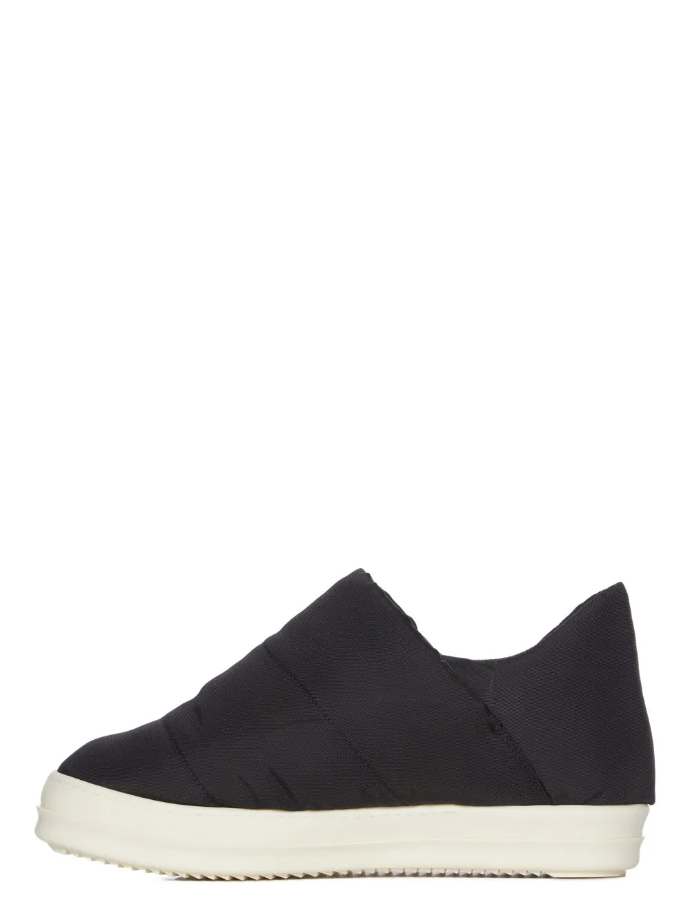 Drkshdw Concordians Puffer Slip On In Black/Milk Nylon Canvas