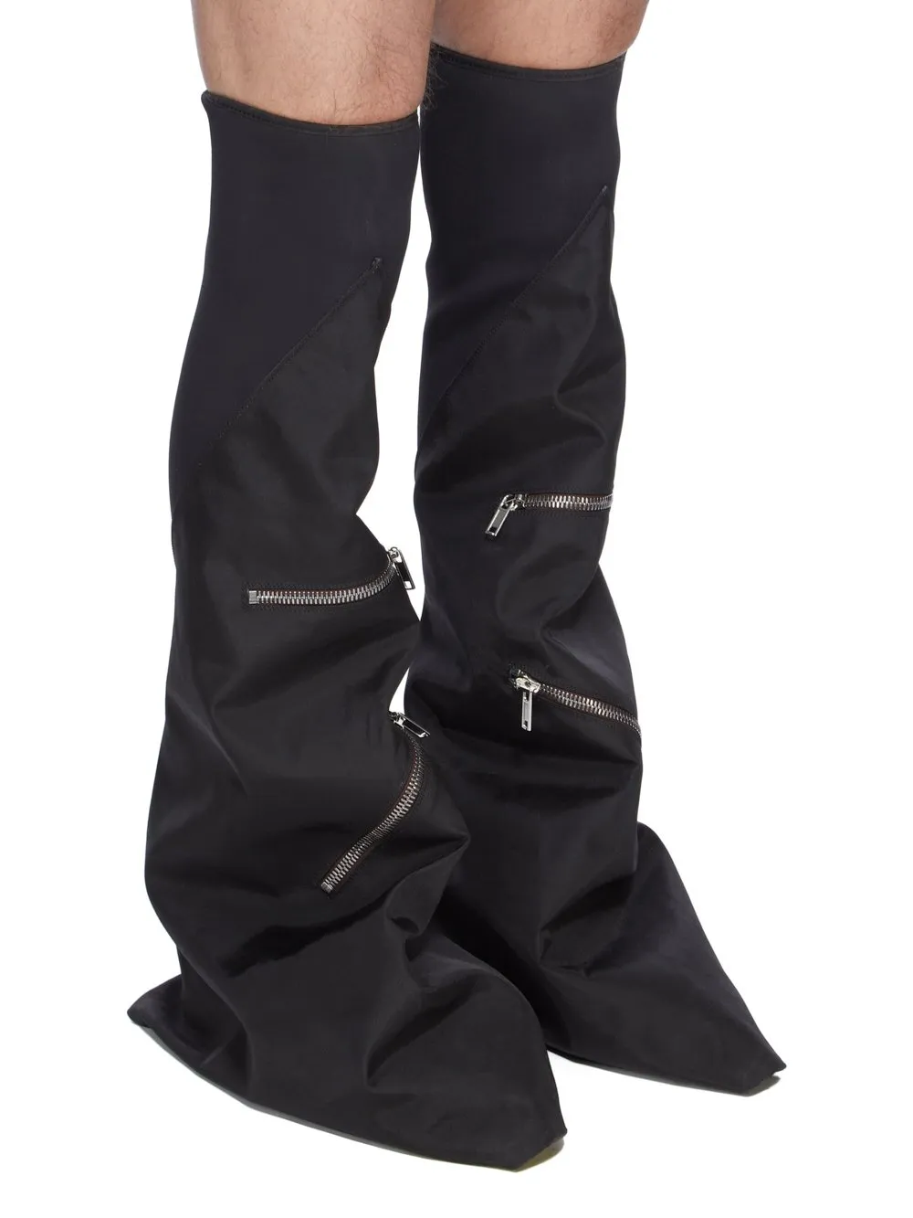 Drkshdw Concordians Cargo Fetish In In Black Nylon Canvas
