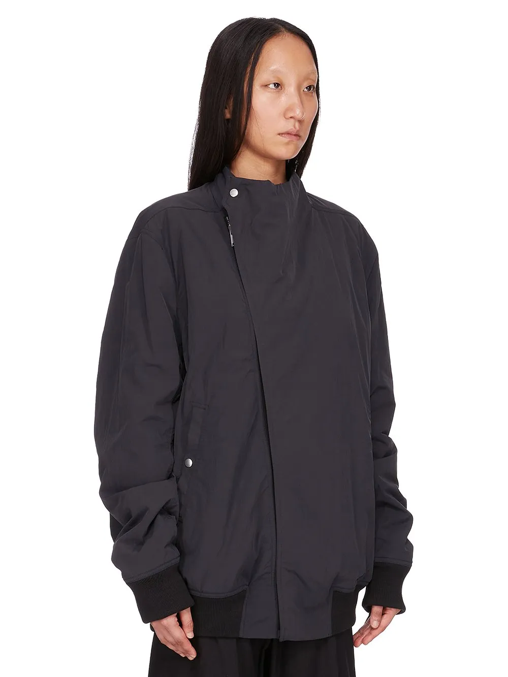 Rick Owens Concordians Hollywood Flight In Black Matte Nylon