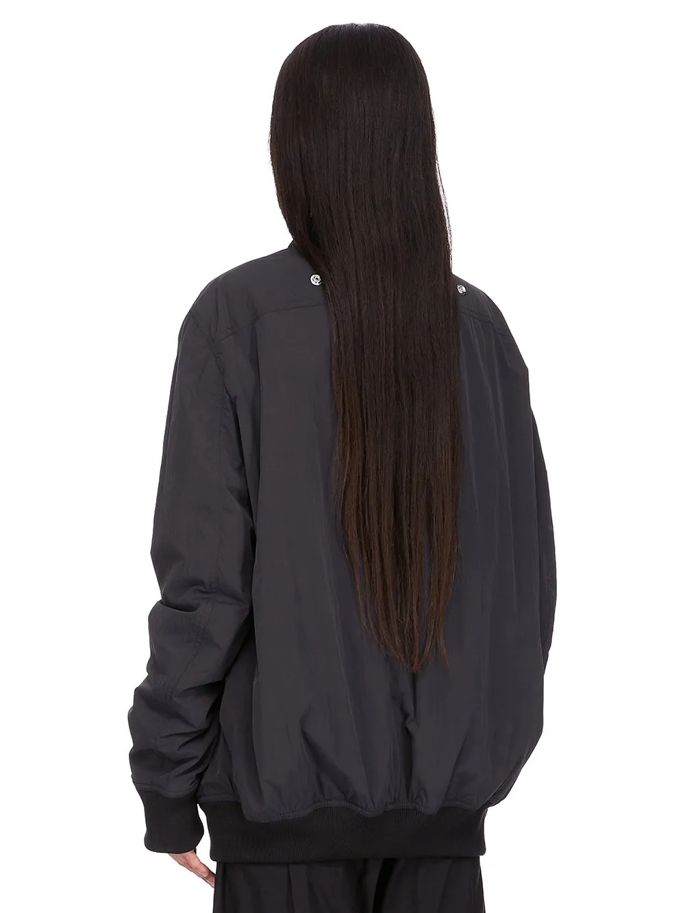 Rick Owens Concordians Hollywood Flight In Black Matte Nylon