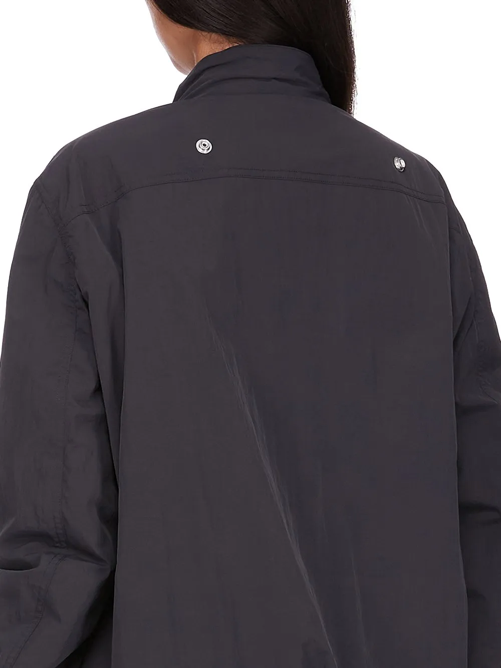 Rick Owens Concordians Hollywood Flight In Black Matte Nylon