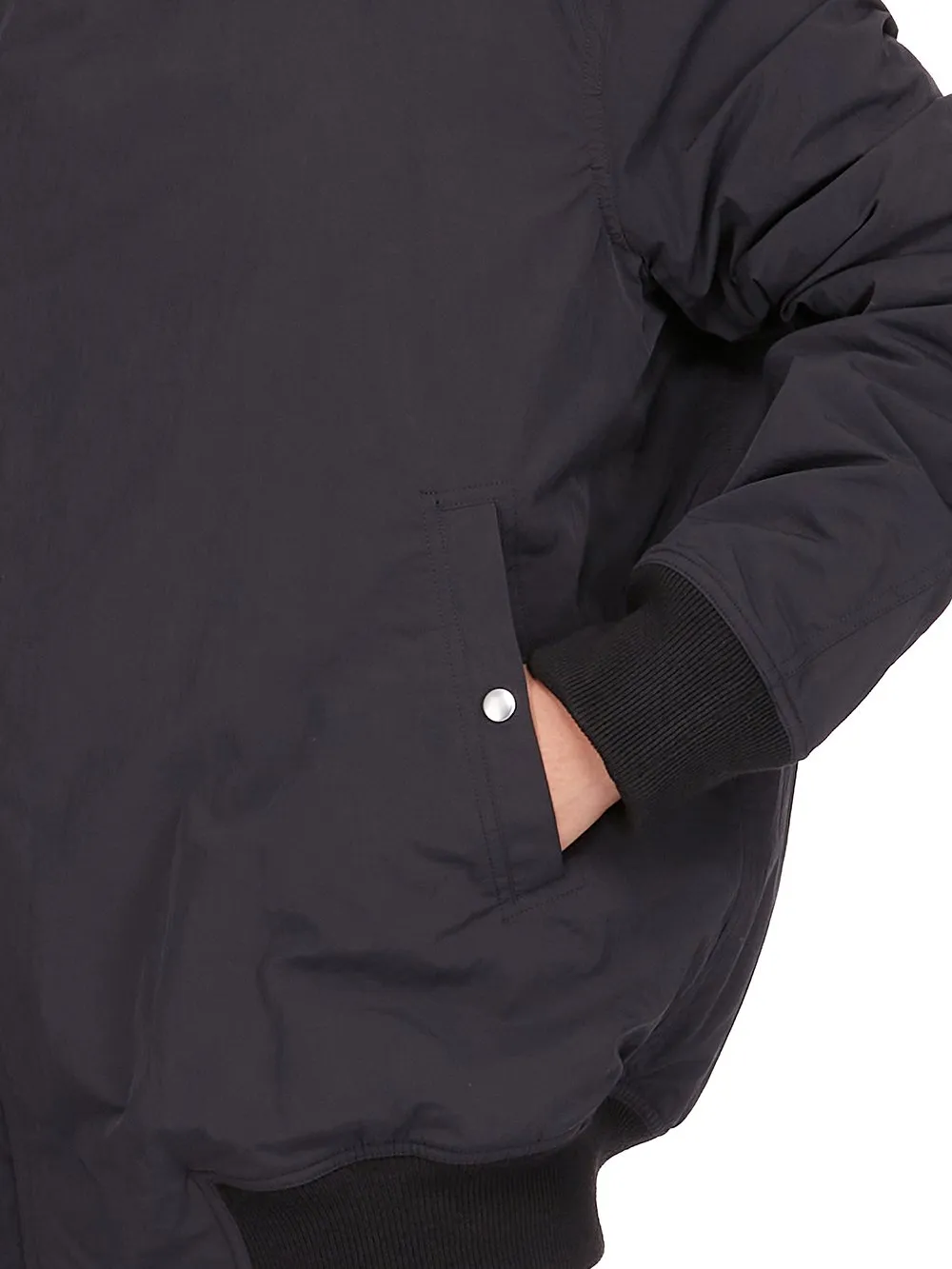 Rick Owens Concordians Hollywood Flight In Black Matte Nylon