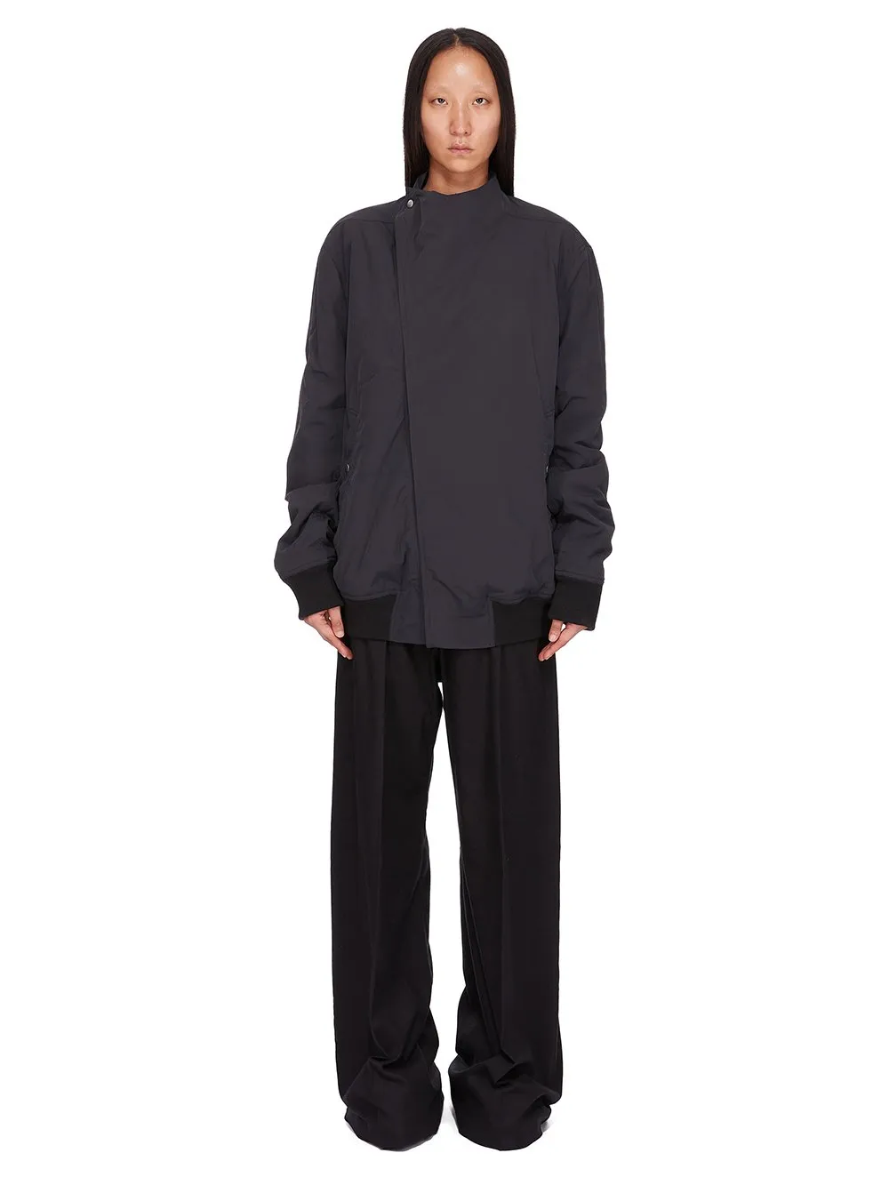 Rick Owens Concordians Hollywood Flight In Black Matte Nylon