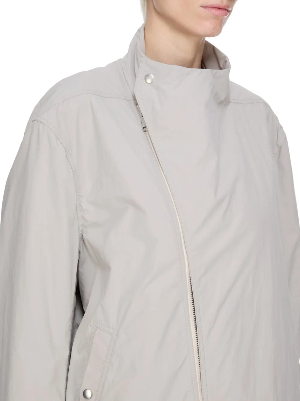 Rick Owens Concordians Hollywood Flight In Pearl Matte Nylon