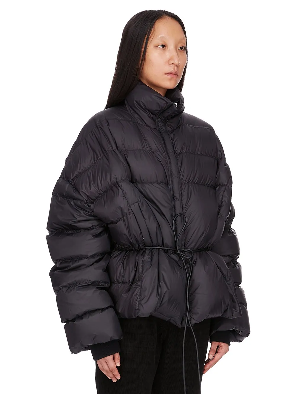 Rick Owens Concordians Sail Duvet In Black Light Nylon