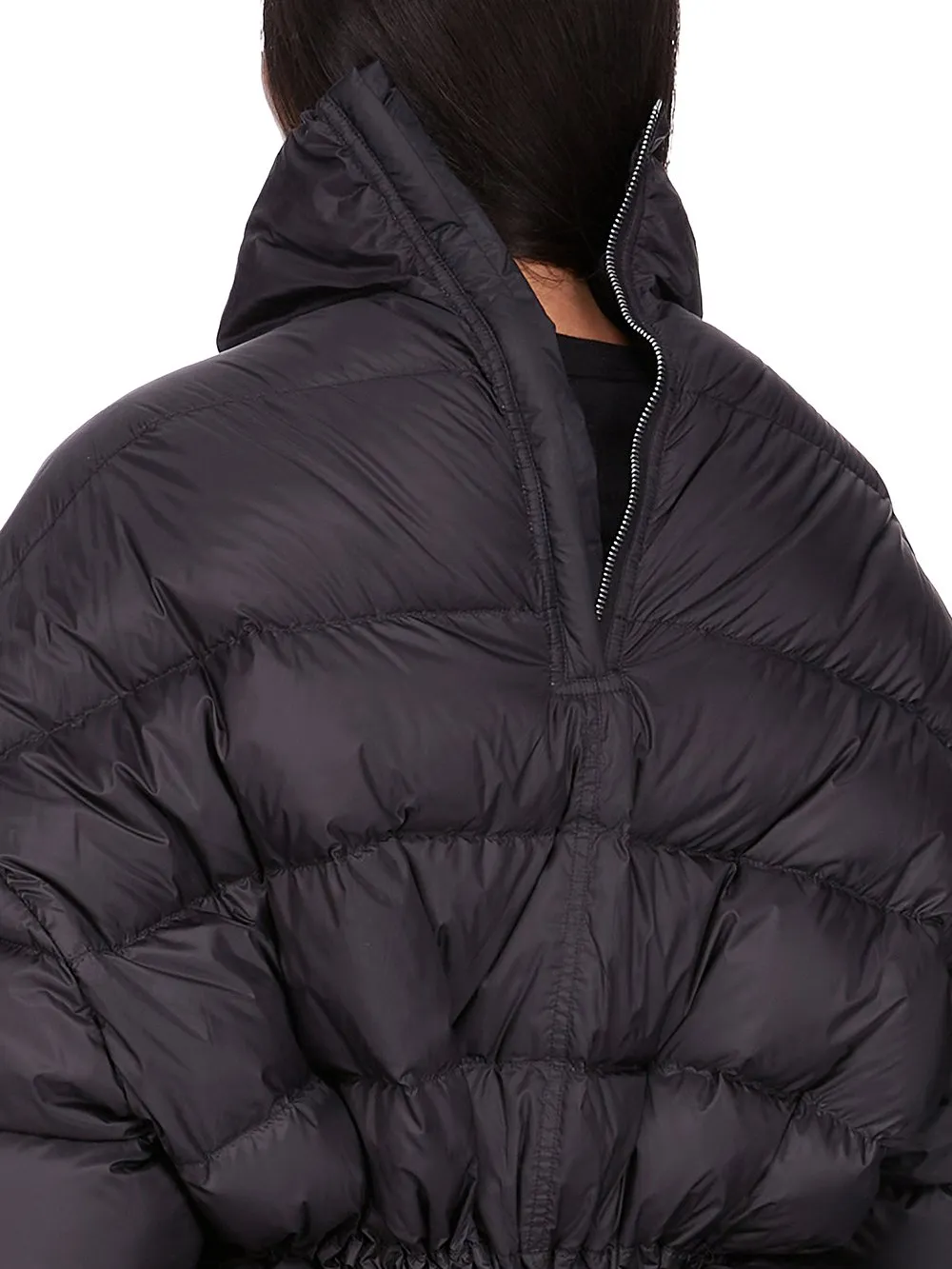 Rick Owens Concordians Sail Duvet In Black Light Nylon